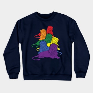 LGBT Gay Pride Lions Crewneck Sweatshirt